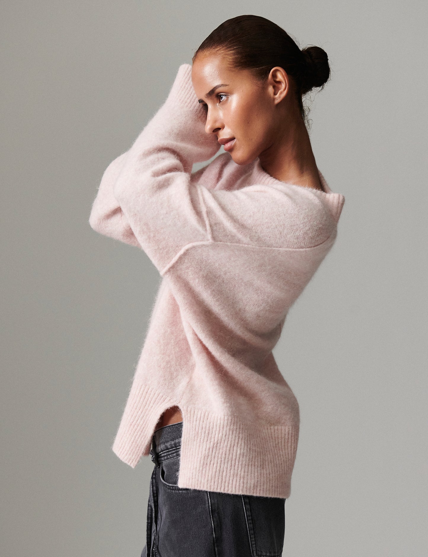 Josie Cozy Days Knit Jumper – Pink