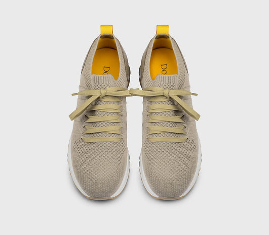 Taupe Knitted Sneaker