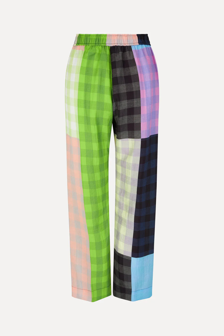 Debra Tencel Check Pants