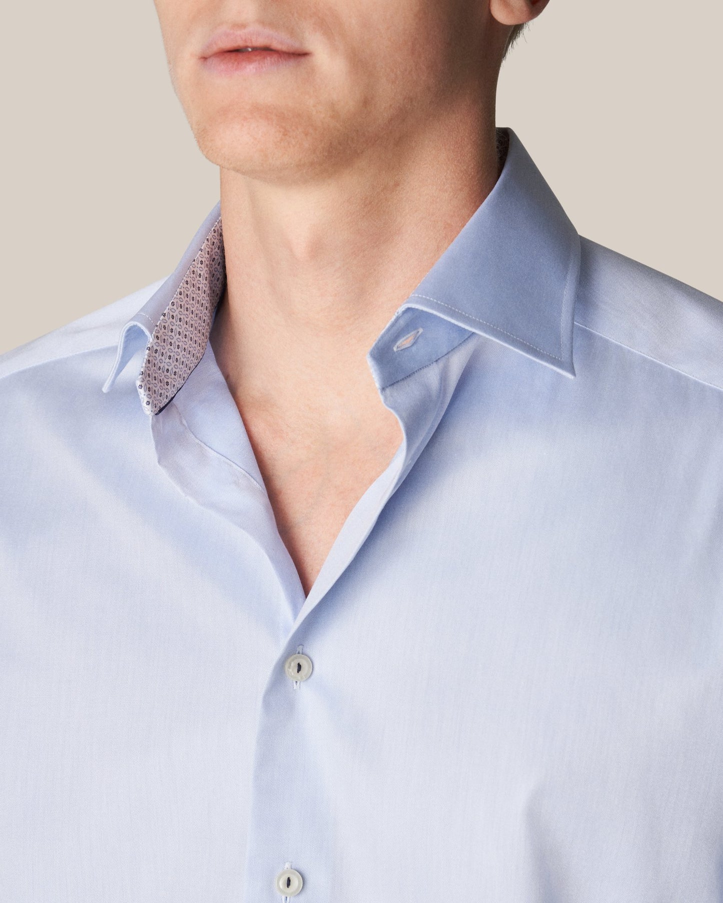 Light Blue Signature Twill Shirt