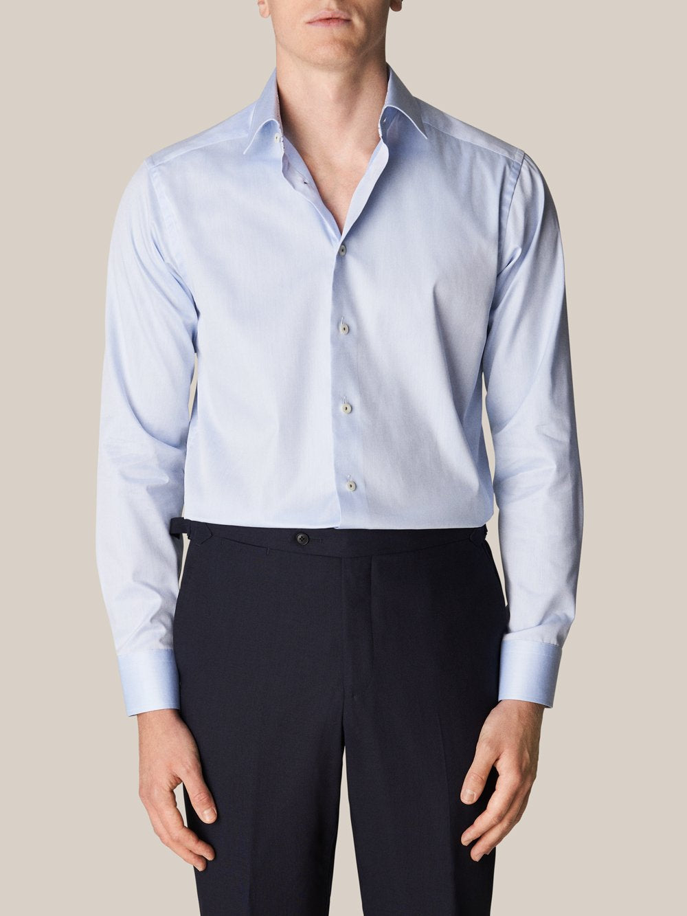 Light Blue Signature Twill Shirt