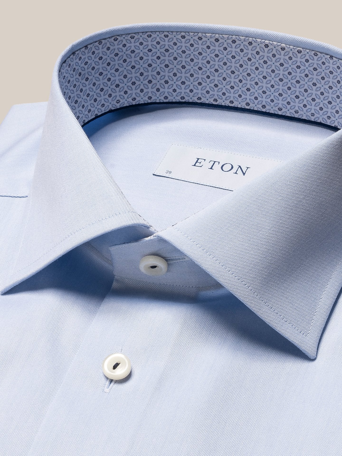 Light Blue Signature Twill Shirt