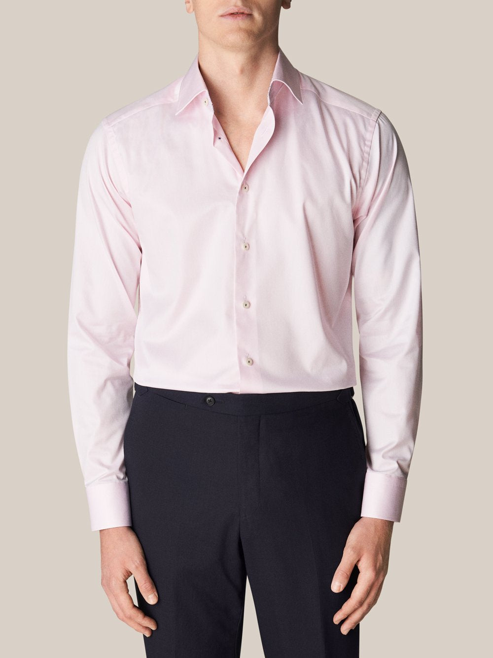 Pink Signature Twill Shirt