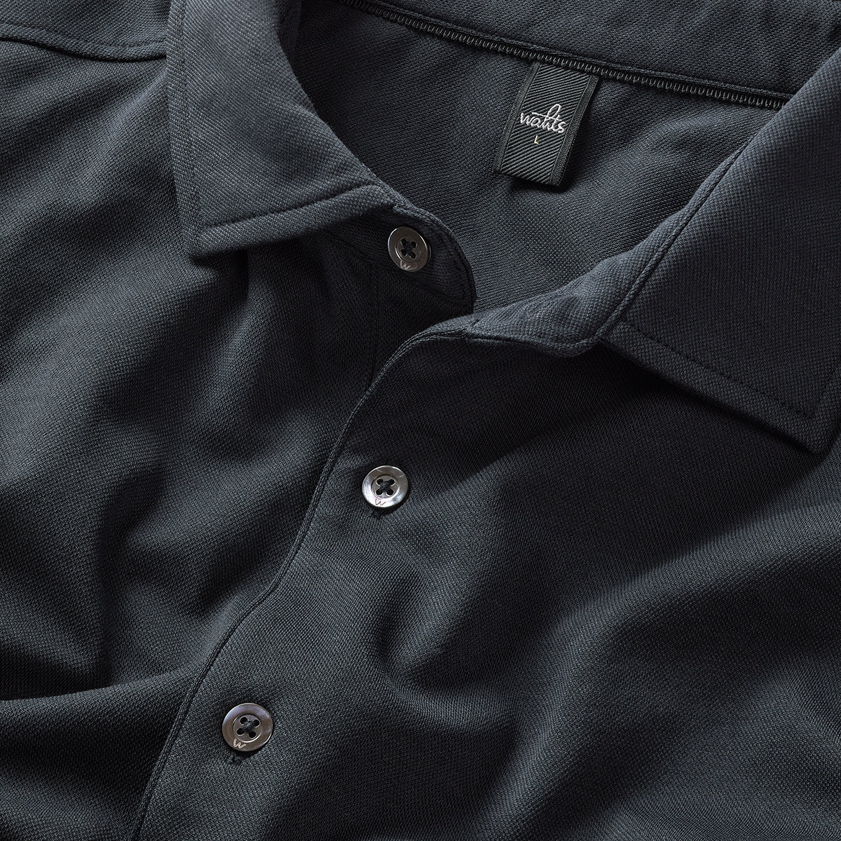 Fallon Navy Tech Pique Shirt