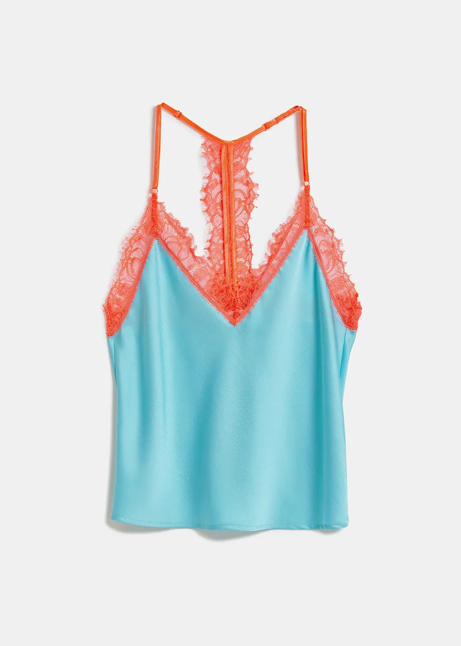 Fang Blue Camisole