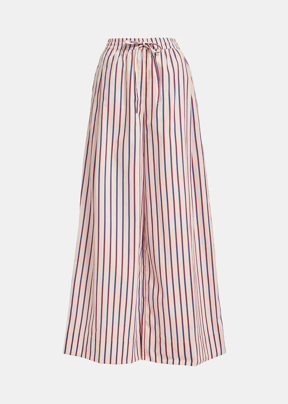 Febbles Striped Wide Leg Pant