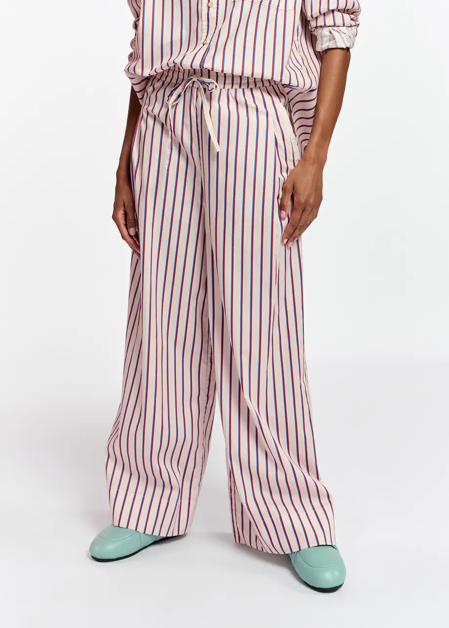 Febbles Striped Wide Leg Pant