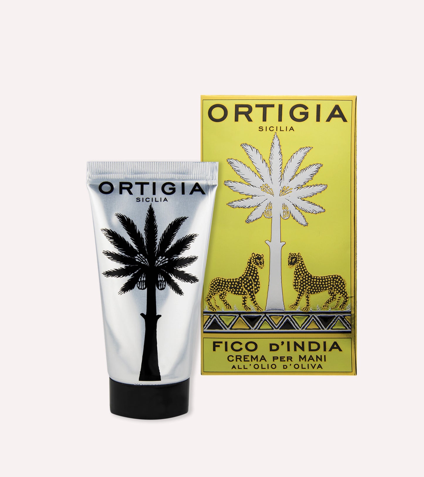 Ortigia Fico D'India Hand Cream in Tube with Packaging