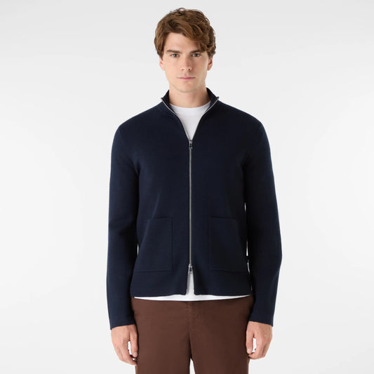 Garstang Navy Merino Jacket