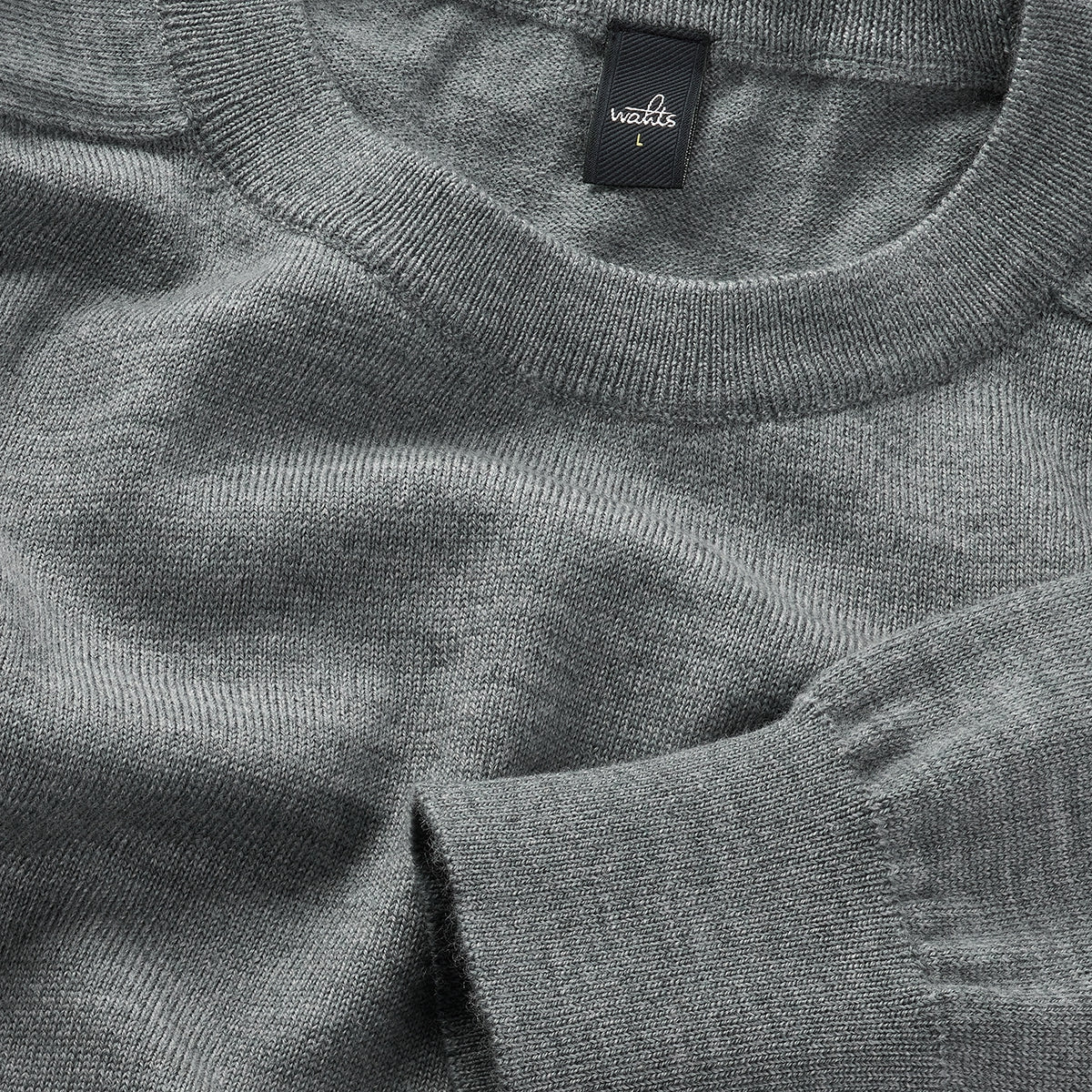 Hill Mid Grey Cashfeel Pullover