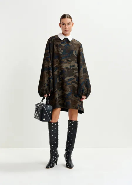 Inspector A-Line Mini Dress