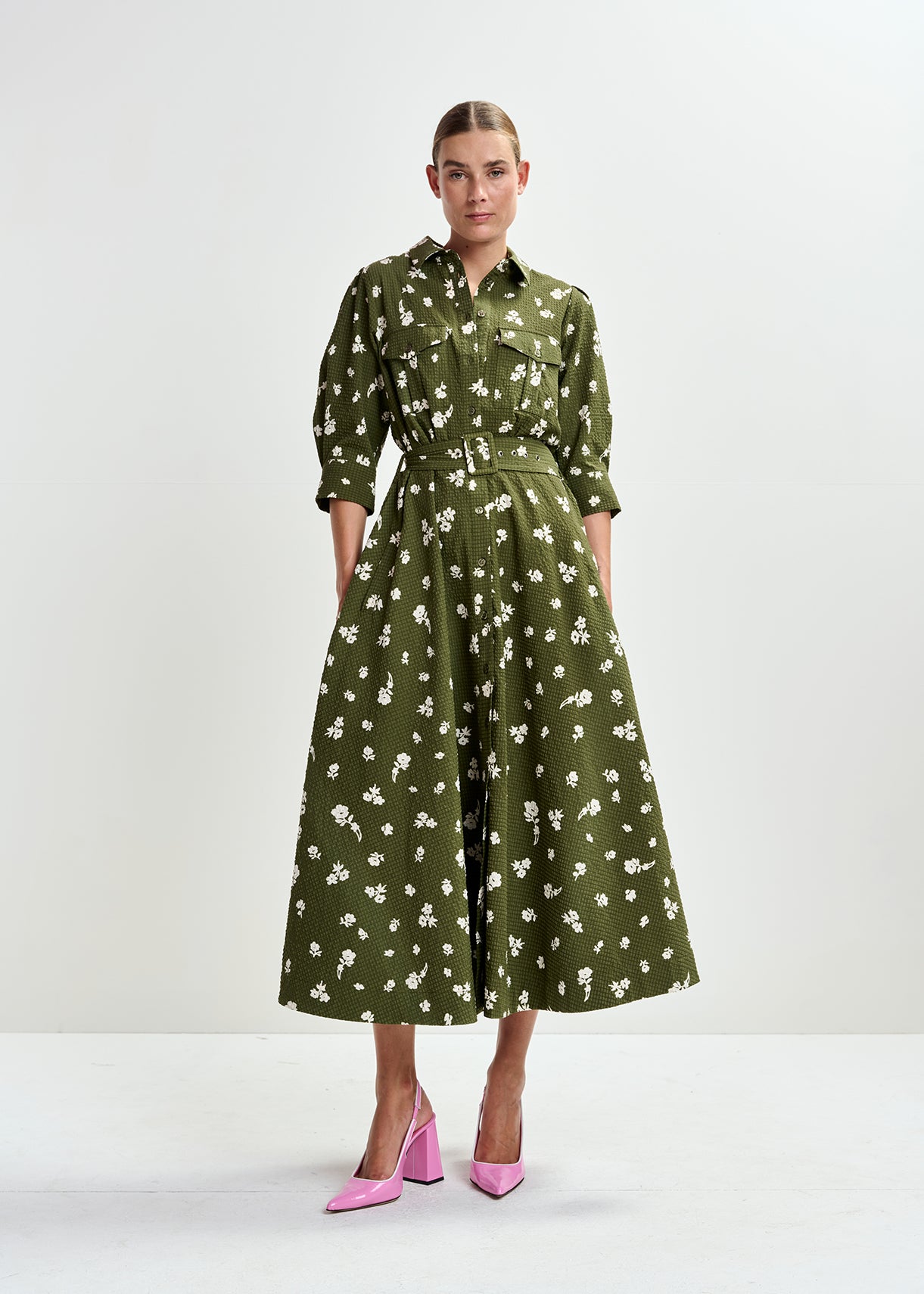 Jizo Shirt Dress