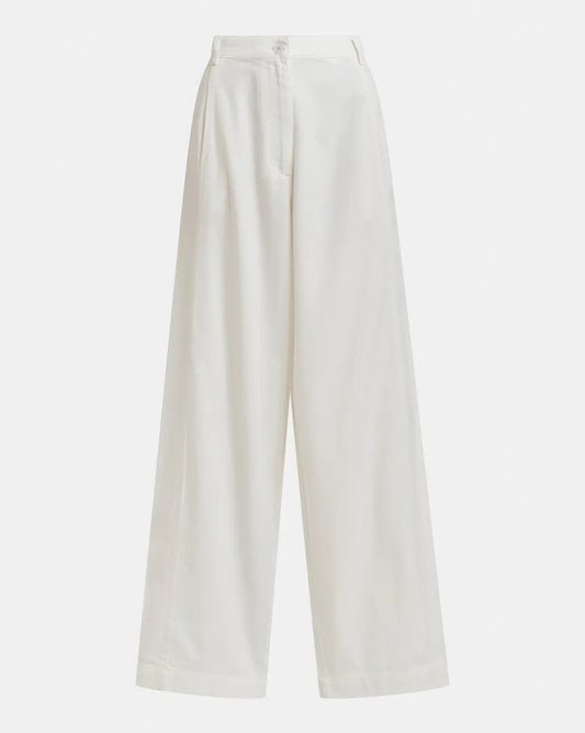 Joviaal Wide Leg Cotton Pants