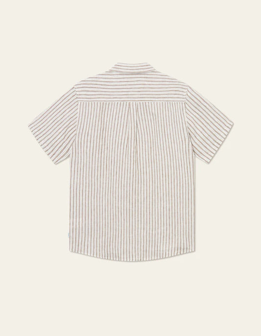 Kris Linen SS Shirt Stripe