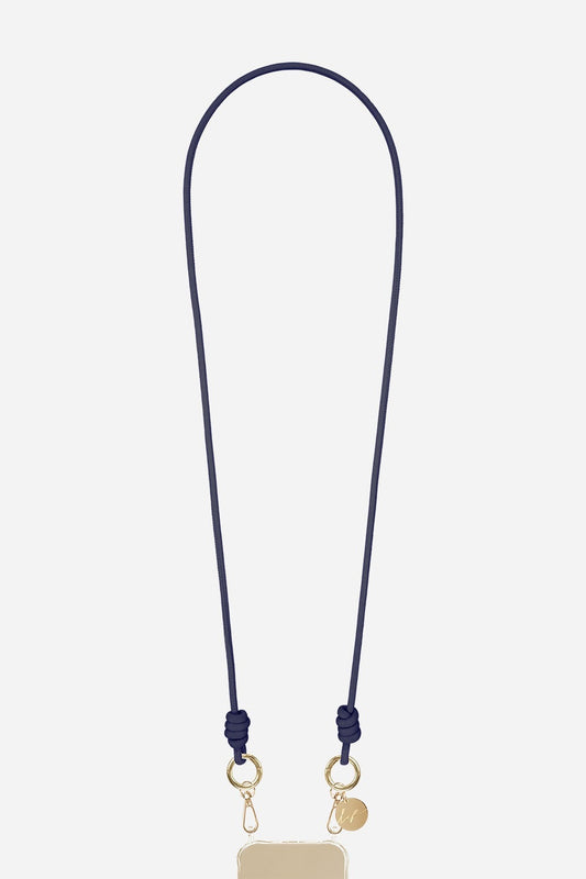 Nolan Phone Cord - Navy Blue