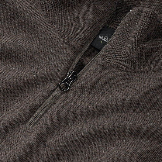 Luke Merino Half Zip Pullover