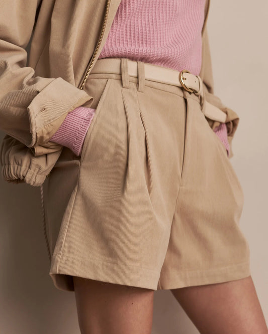 Lenai Leather Belt - Latte