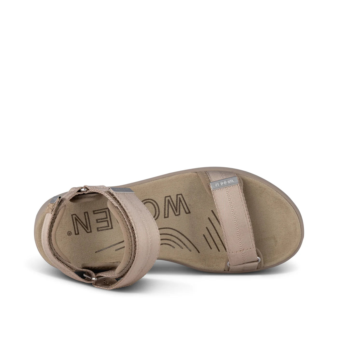 Line Silver Mink Sandal