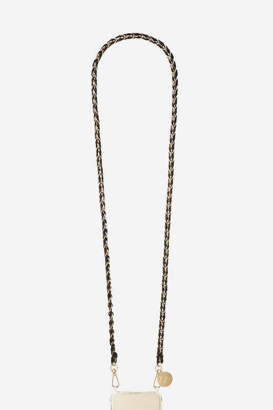 Lou Long Phone Chain - Black