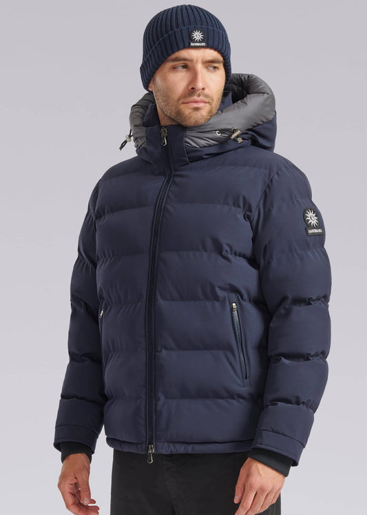 Banks Puffer Jacket-Sandbanks-Lewis Yates