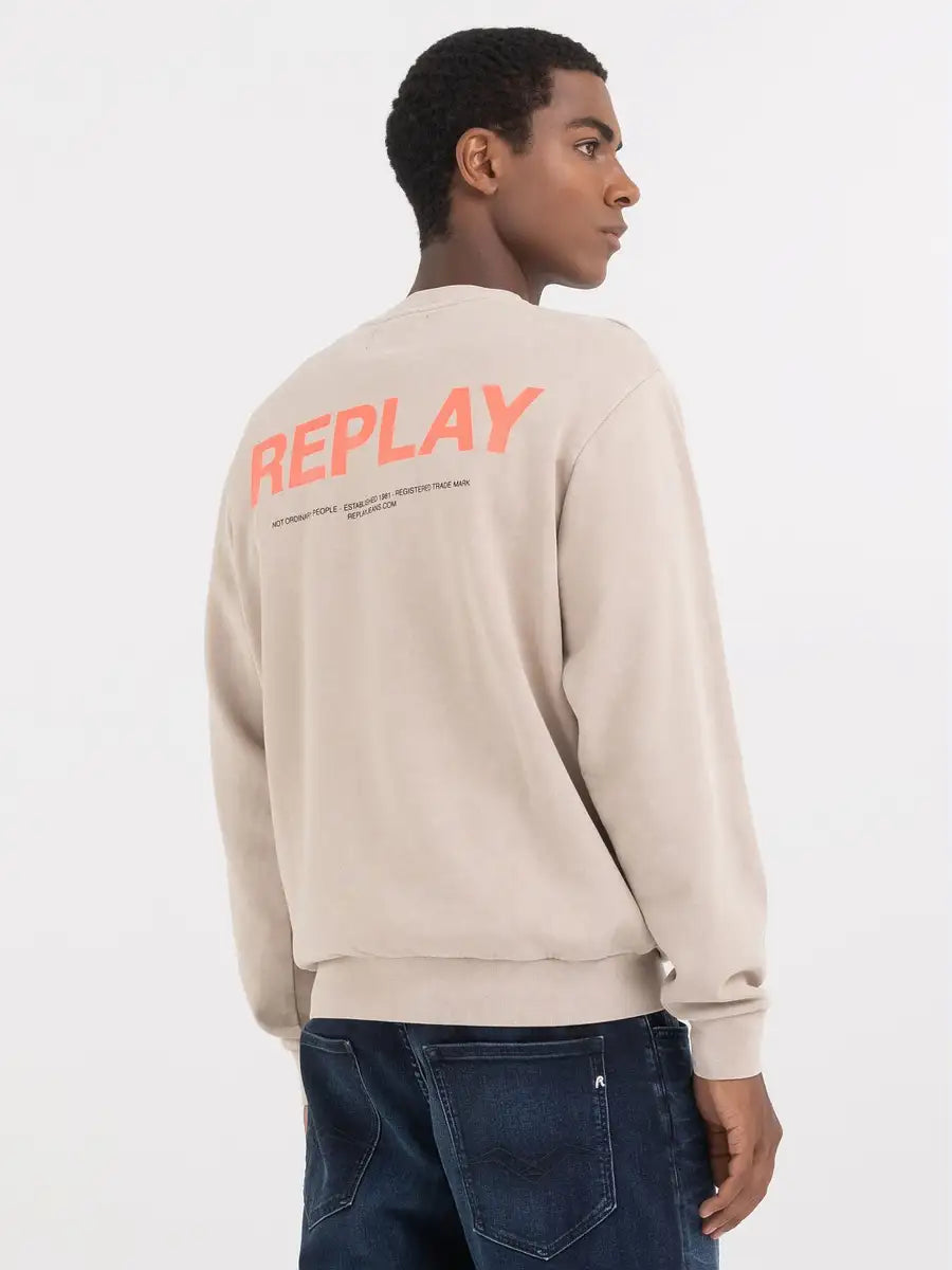 Relaxed Fit Sweatshirt With Print