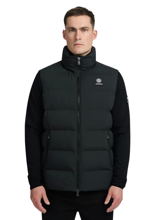 Sandbanks Clifftop Gilet - Black