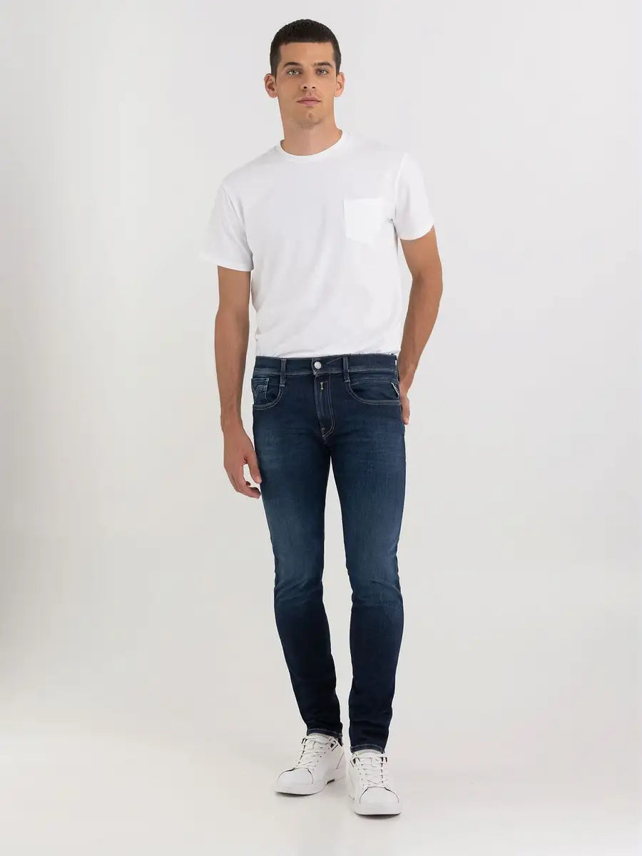 Hyperflex Re-Used Dark Blue Jeans