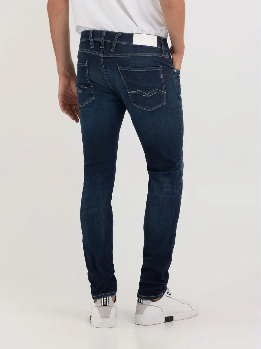 Hyperflex Re-Used Dark Blue Jeans
