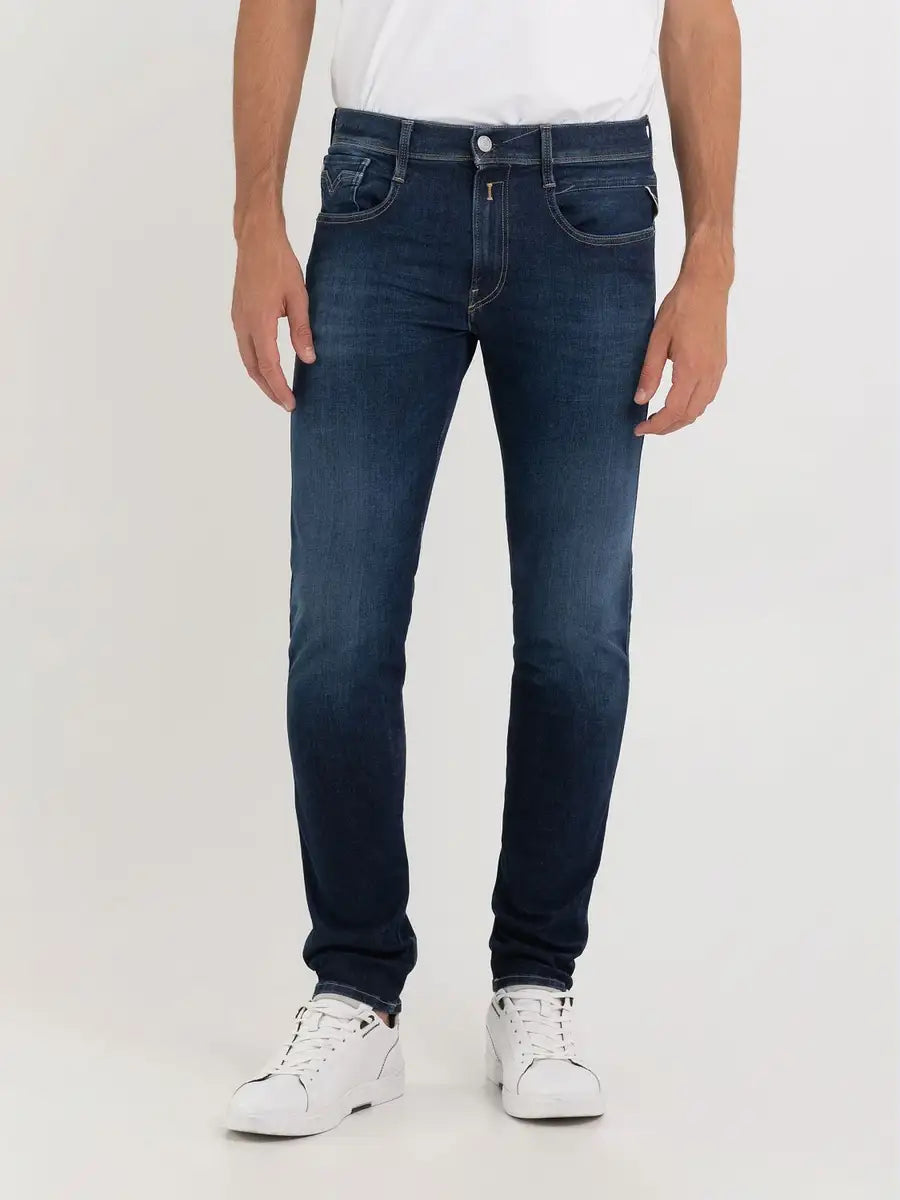 Hyperflex Re-Used Dark Blue Jeans