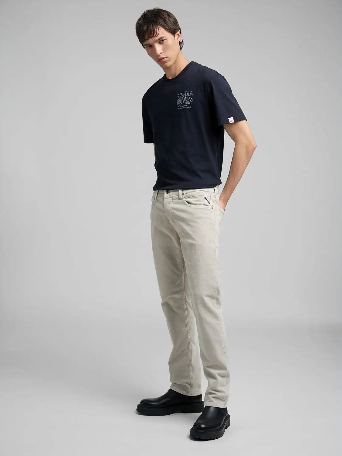 Straight Fit Corduroy Trouser