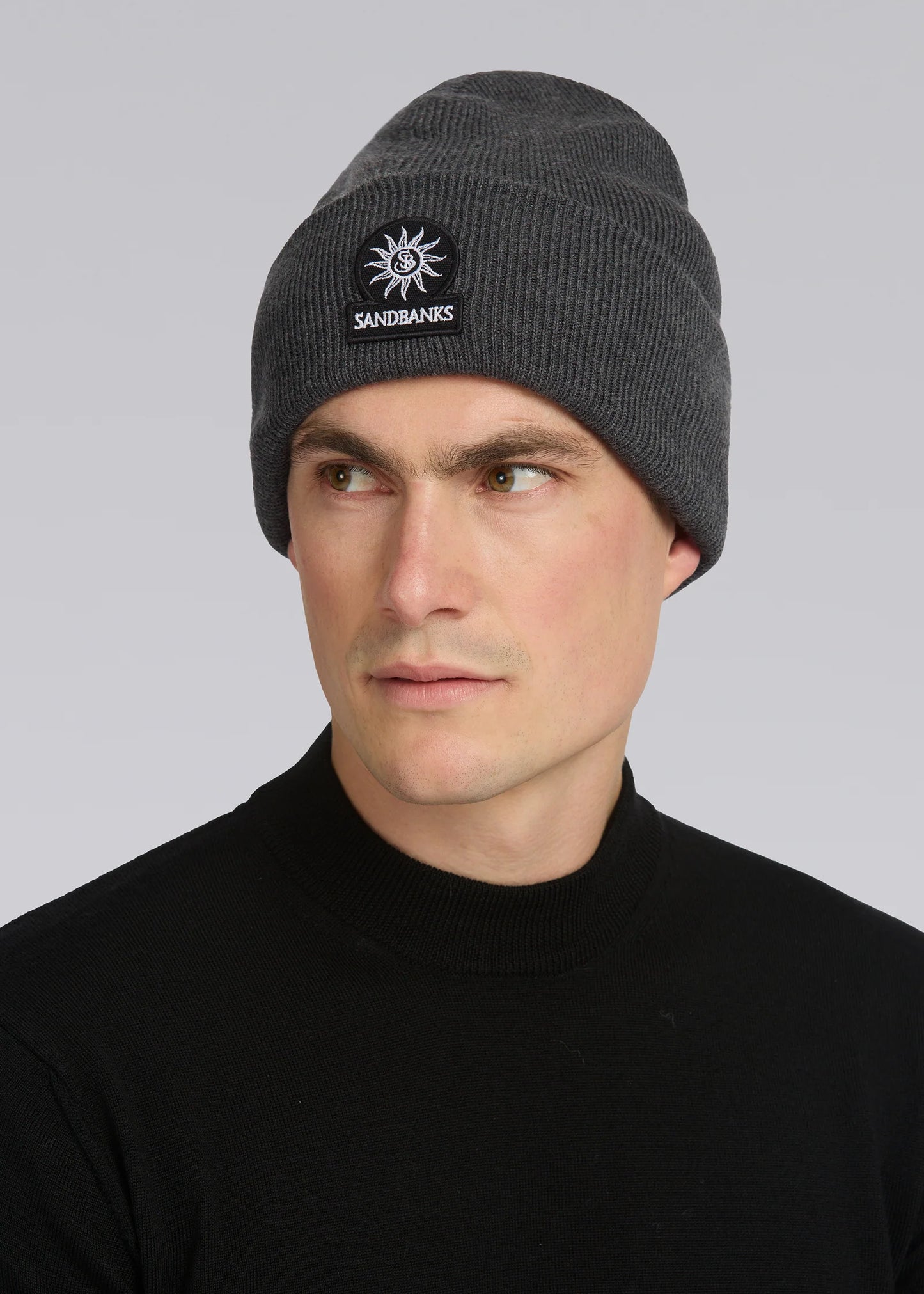 Anthracite Merino Wool Beanie