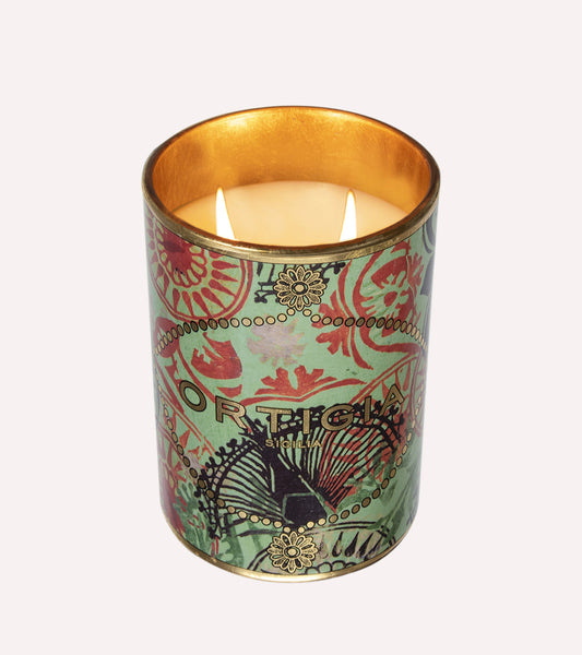 Fico D'India Decorated Candle Medium