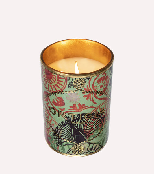Fico D'India Decorated Candle