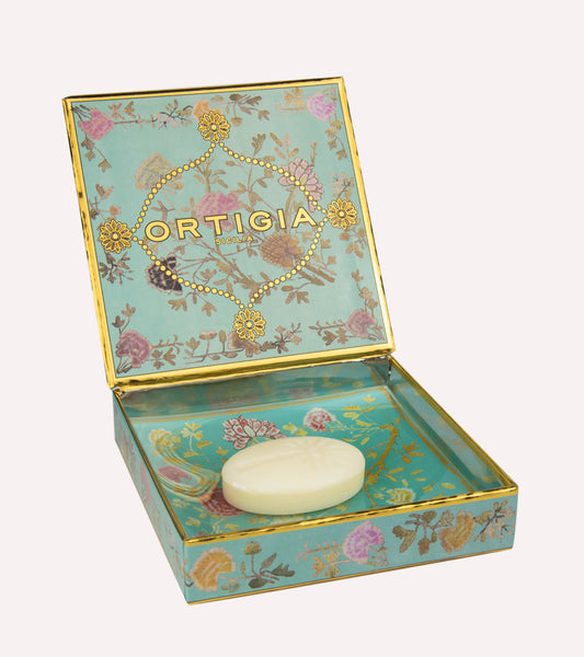 Florio Glass Plate & Soap