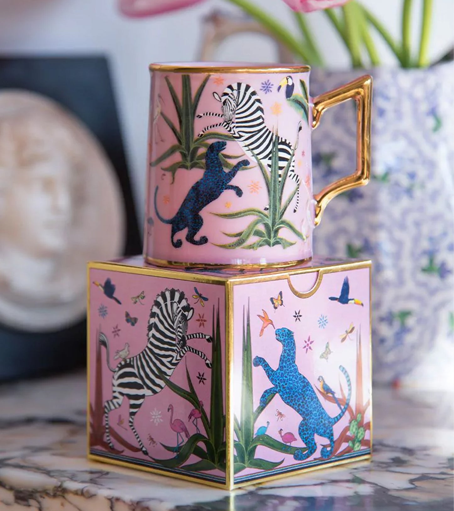 Tazza Ceramic Pink Mug