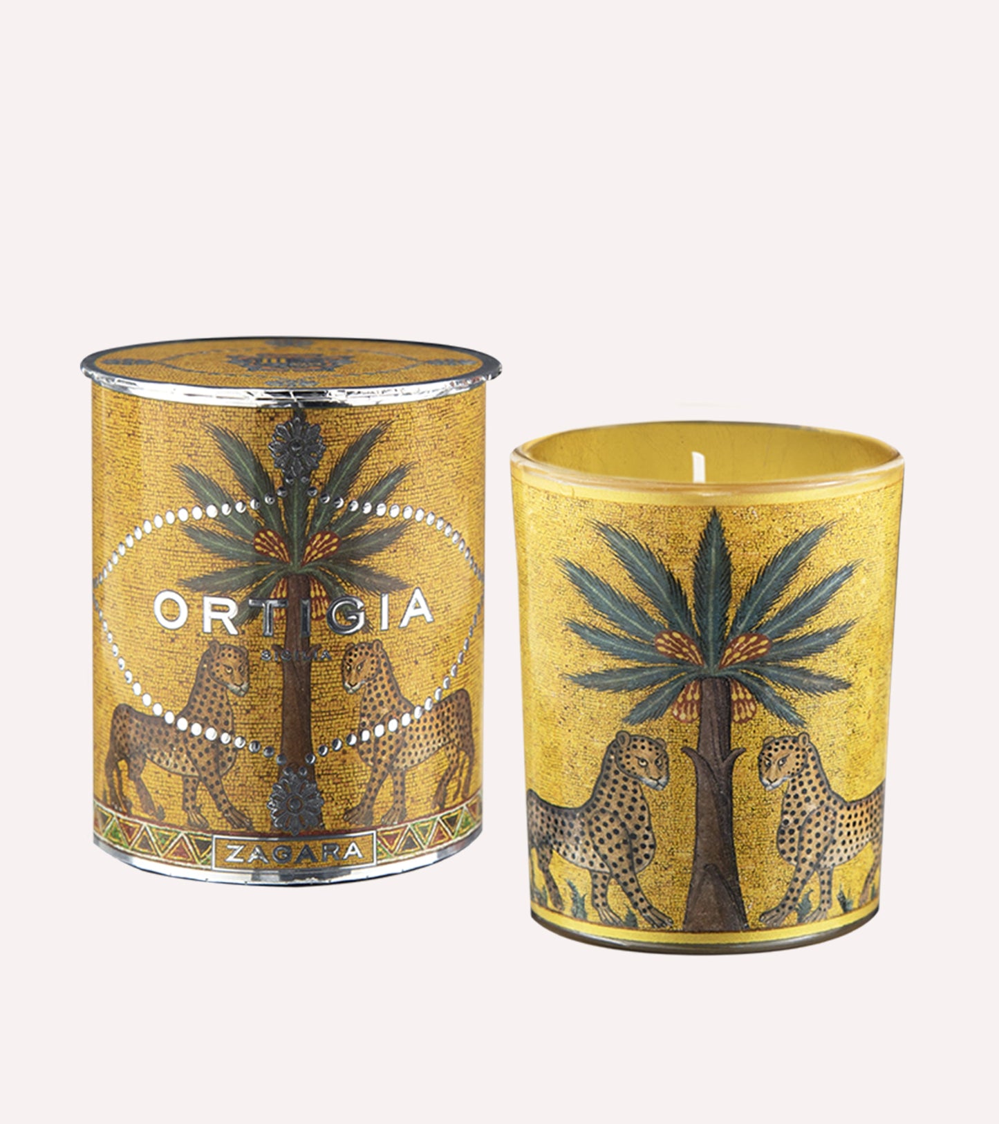 Zagara Decorated Candle