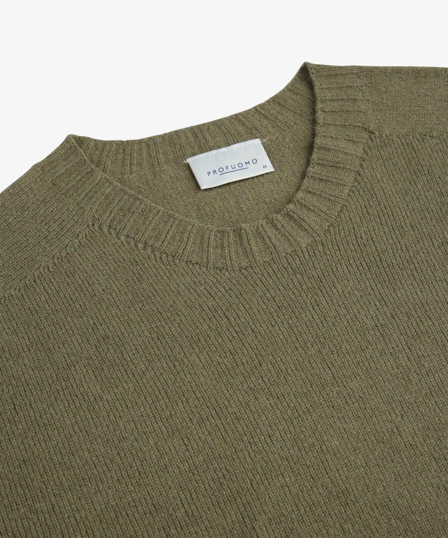 Crew Neck Pullover Green