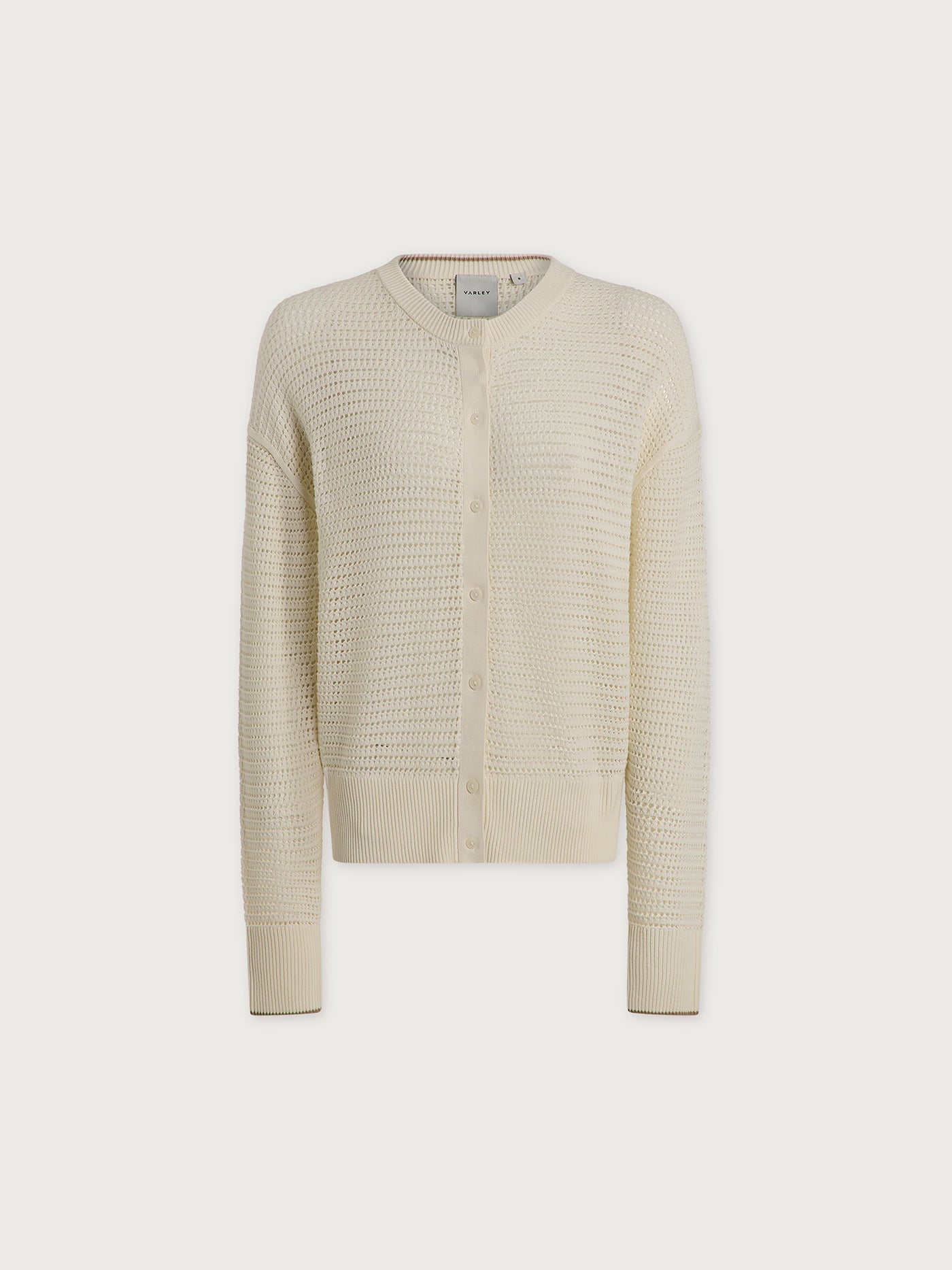 Pembroke Knit Cardigan - Egret