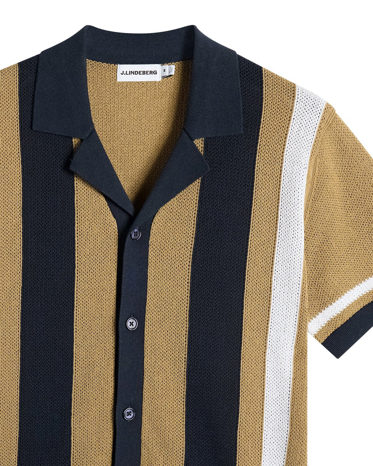 Remus Resort Collar Knit Polo - Kelp