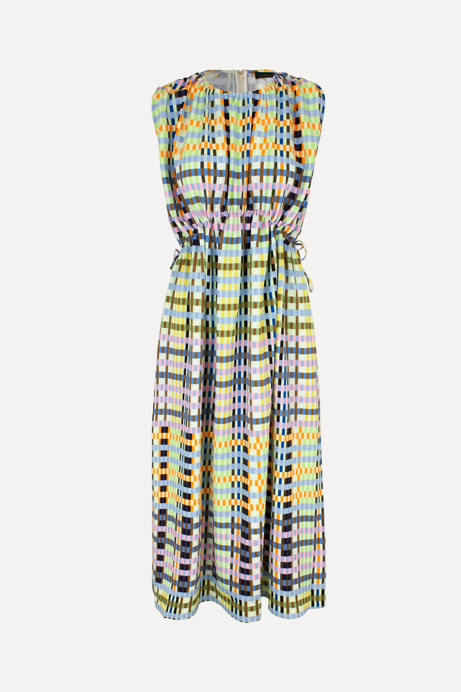 Rowena Micro Check Dress