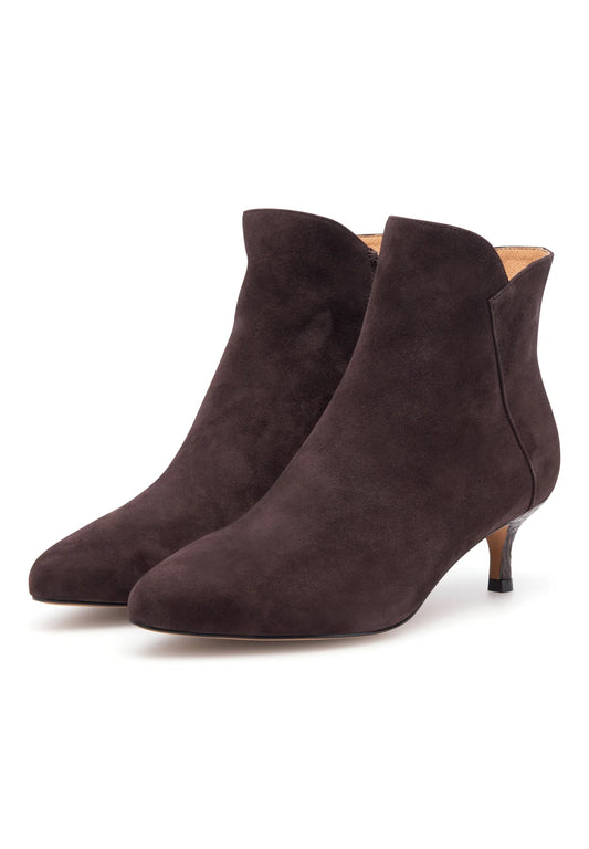 Saga Zip Suede Boot
