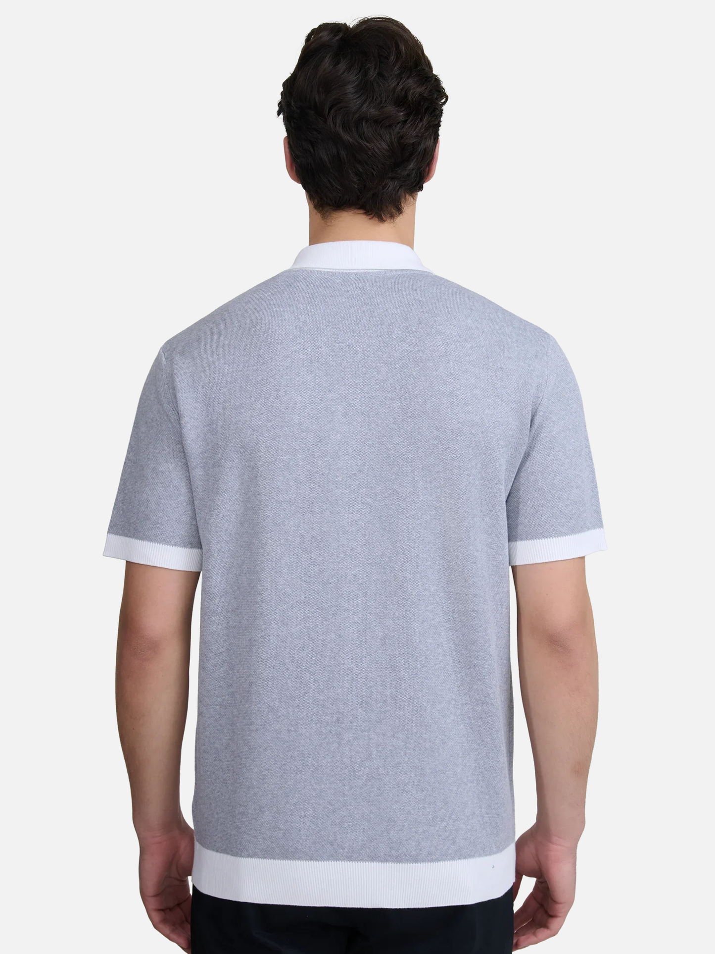 Knitted Full Button Polo Shirt