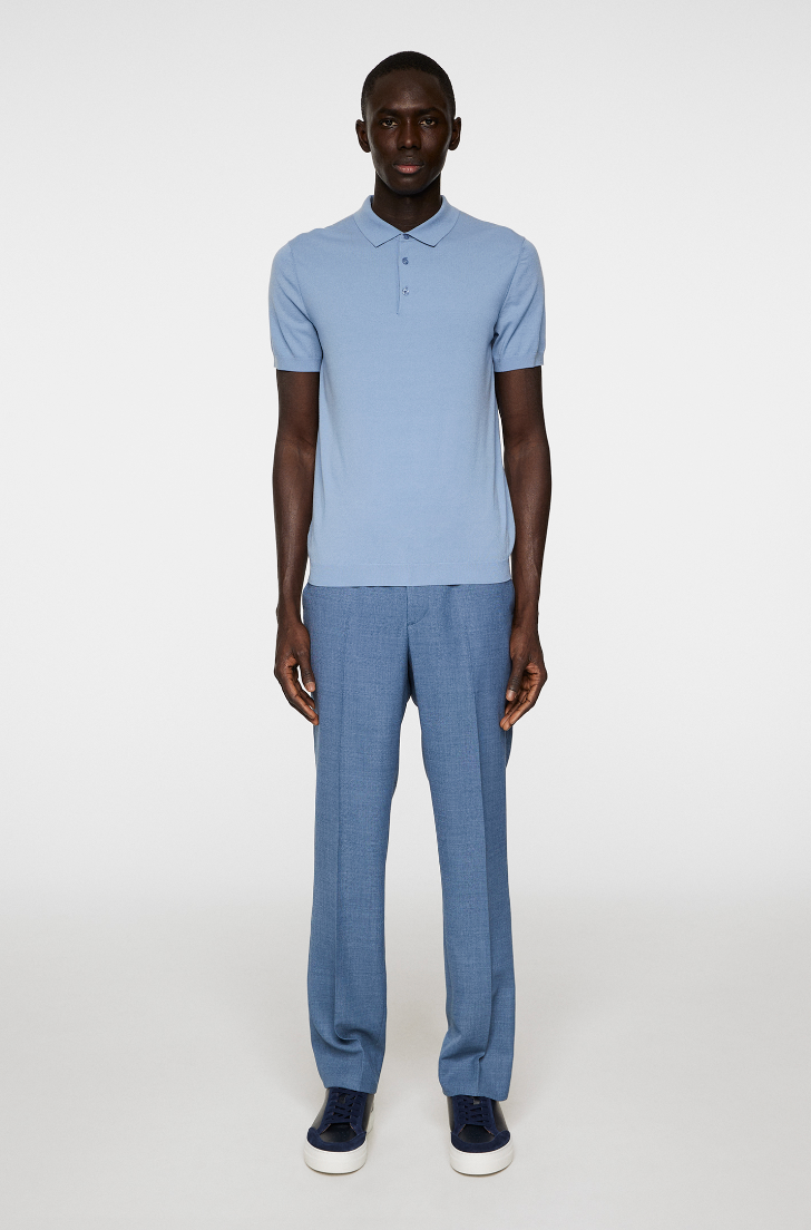 Ridge Silk Polo Shirt