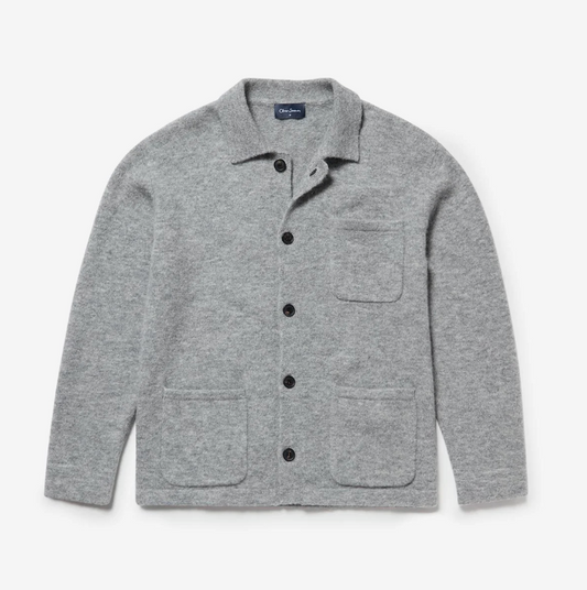 Heywood Grey Wool Shirt