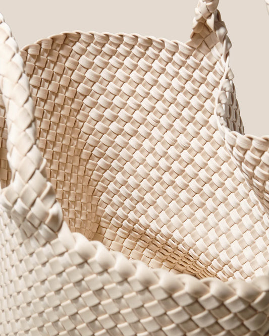 St Barths Medium Tote Ecru