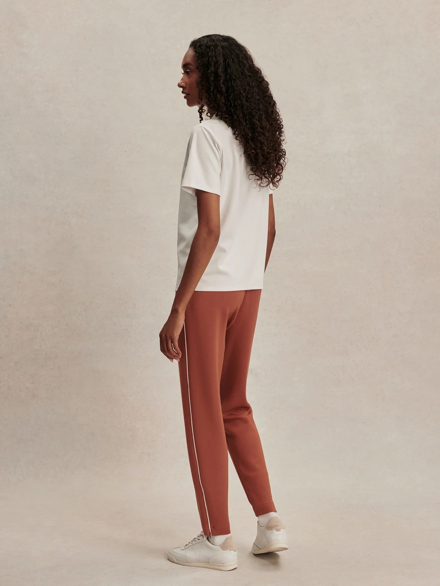 Stevie Branded Tee - White