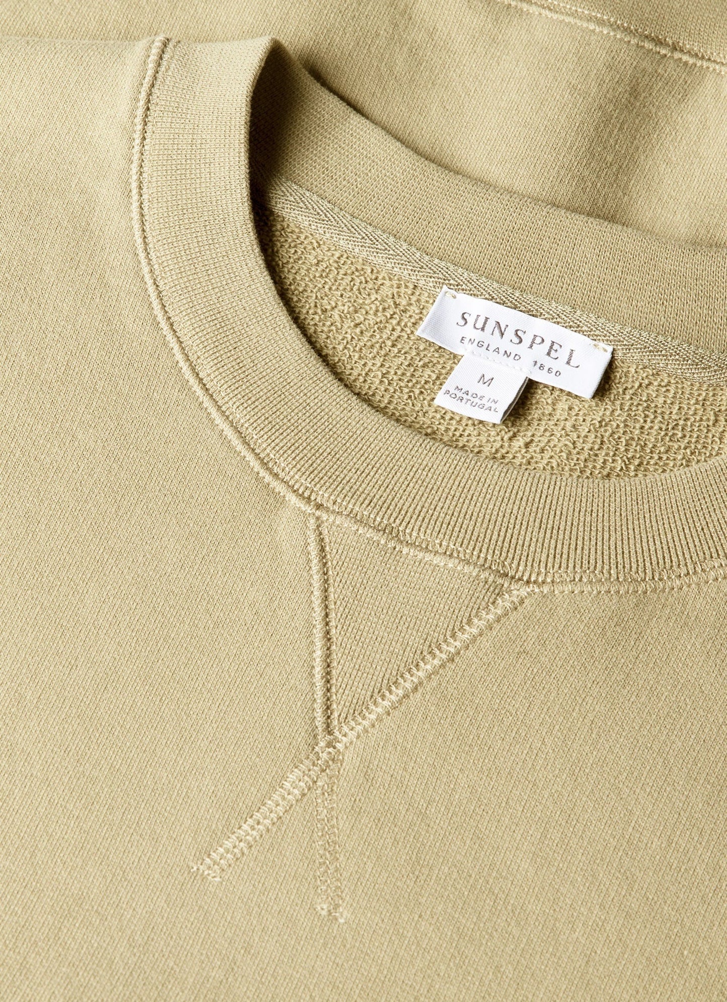 Pistachio Cotton Loopback Sweatshirt