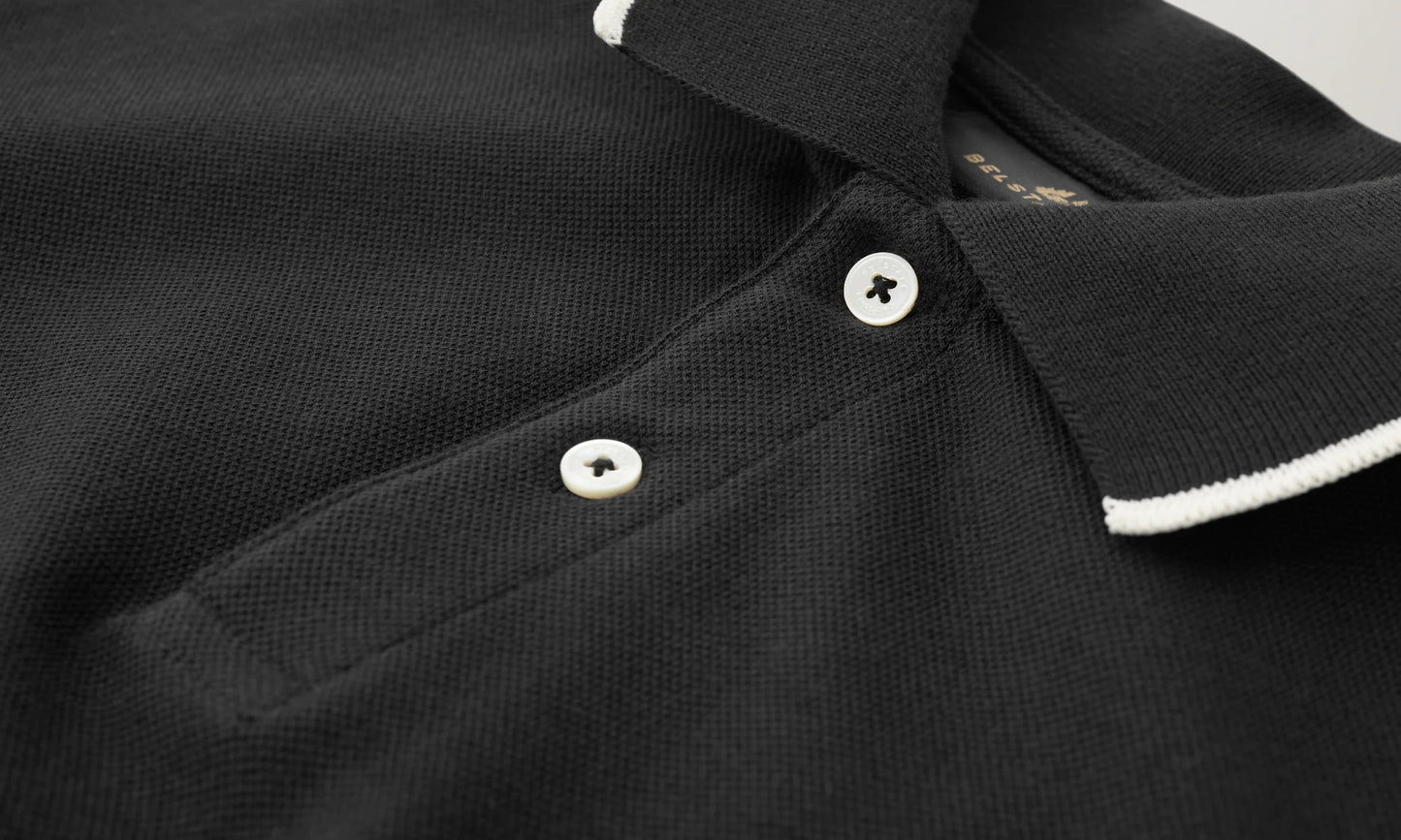 Black Tipped Polo Shirt