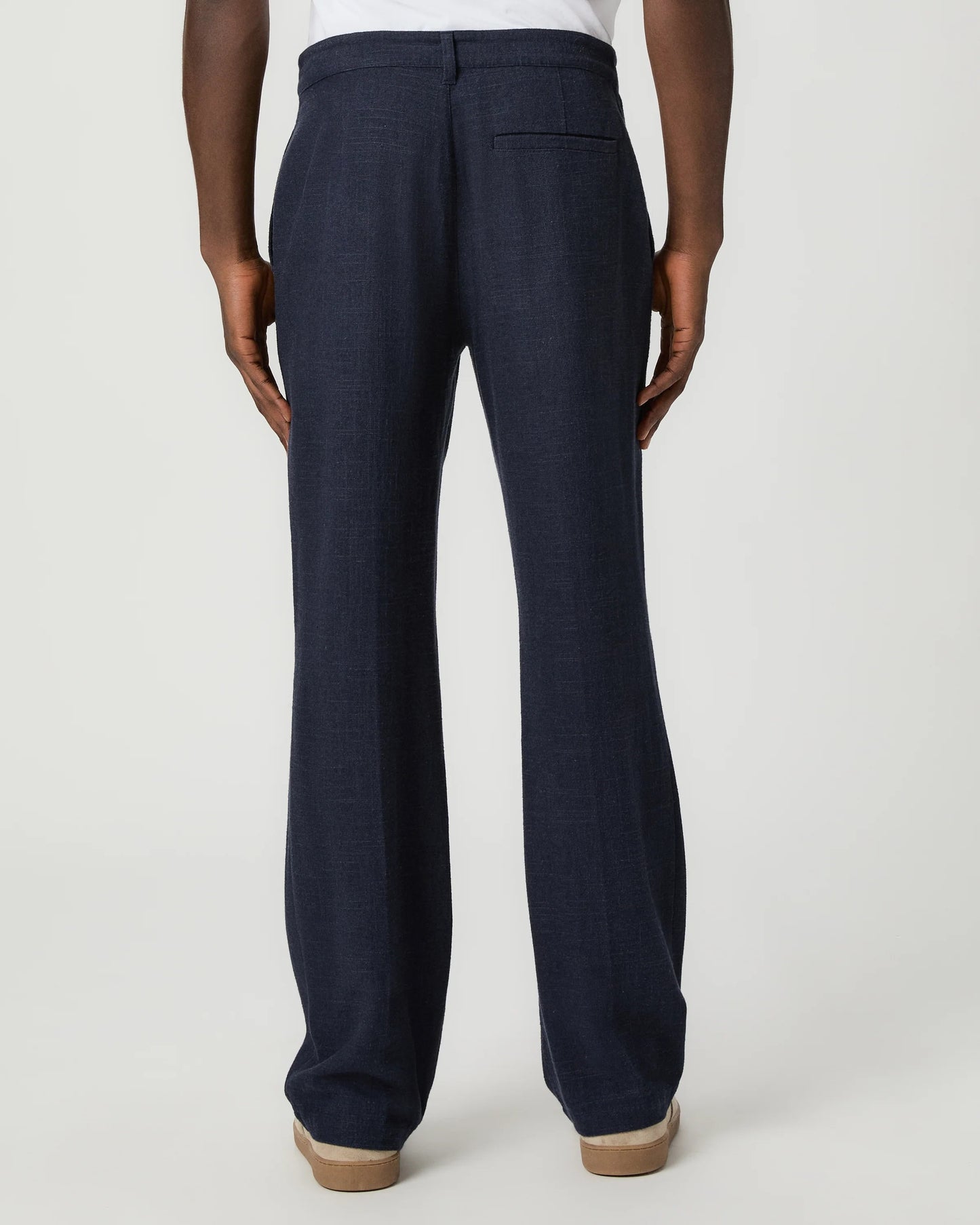 Tiano Linen Pant - Navy