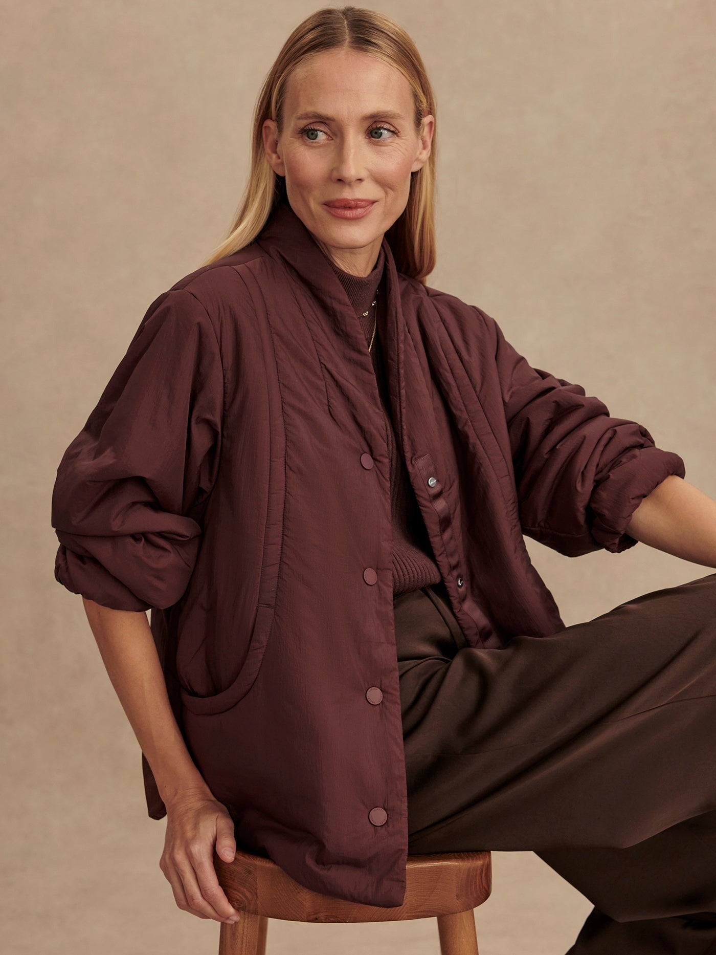 Tilley Light Padded Jacket - Decadent Chocolate